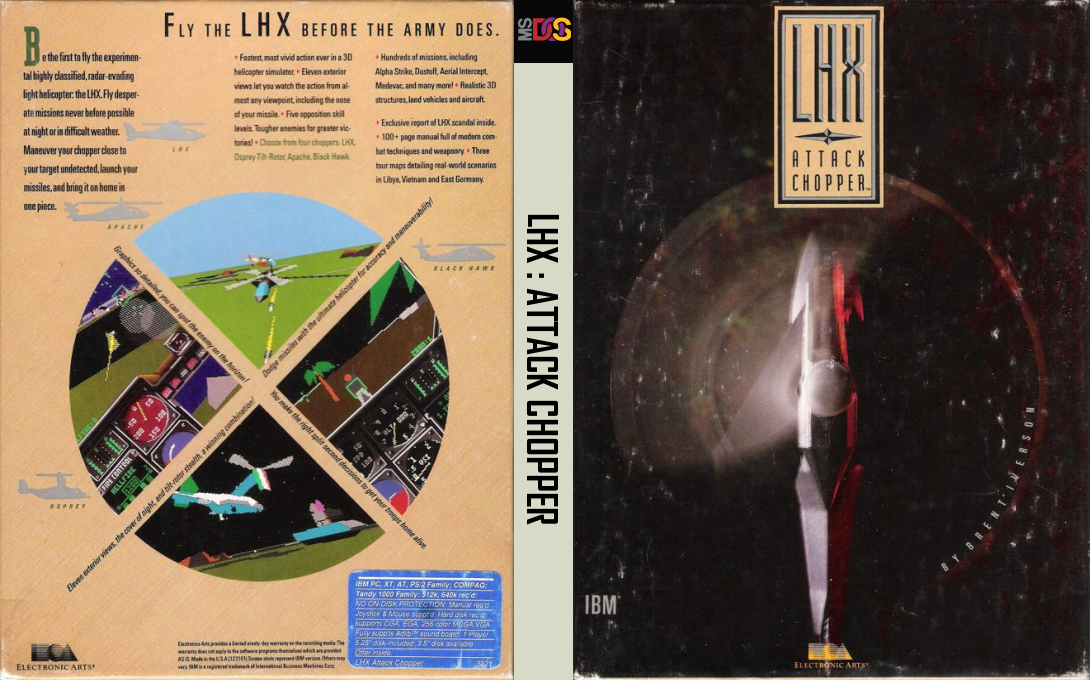 LHX - Attack Chopper — box-texture (US)