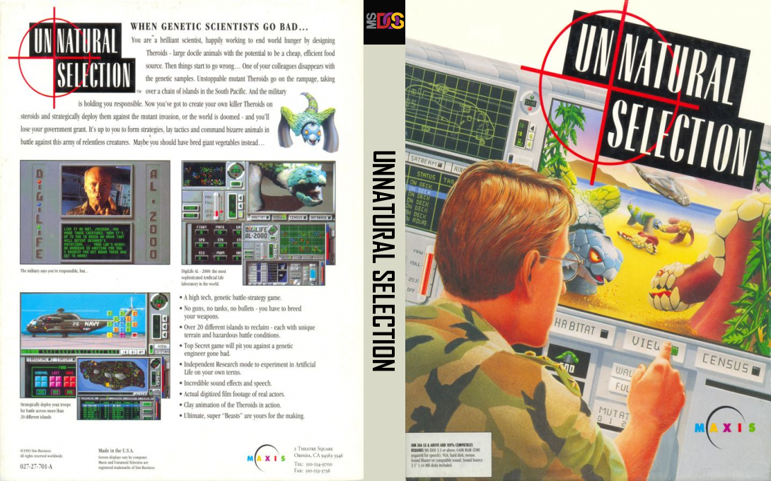 Unnatural Selection — box-texture (US)