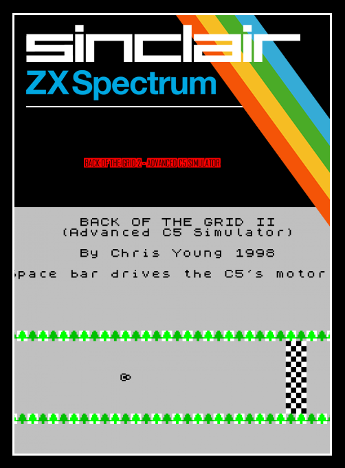 Back Of The Grid II - Advanced C5 Simulator box art