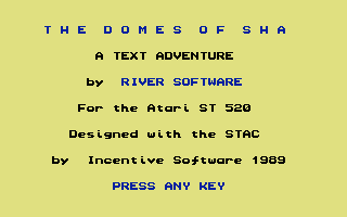 Domes Of Sha, The — sstitle (WOR)