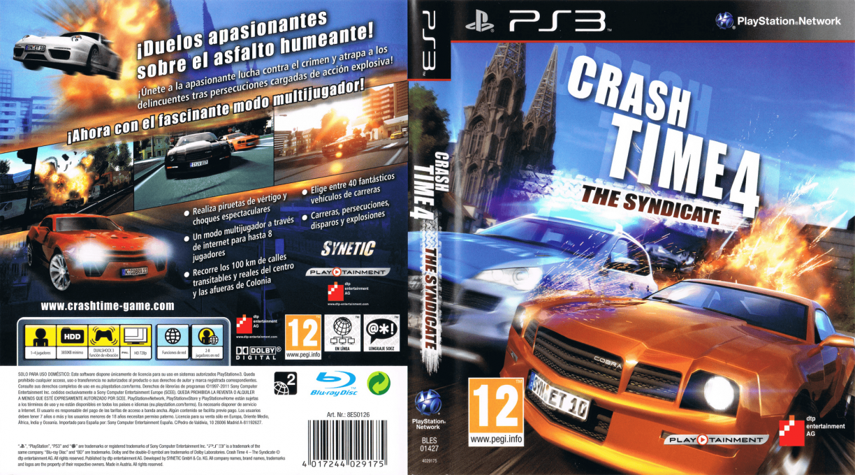 Crash Time 4 - The Syndicate — box-texture (SP)