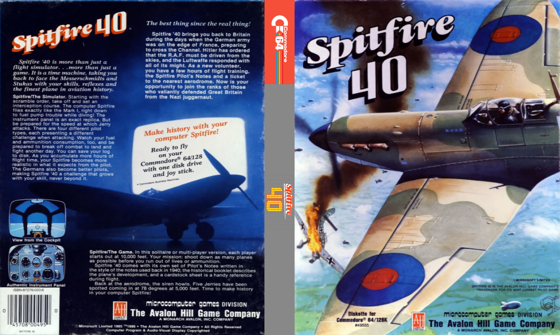 Spitfire '40 — box-texture (US)