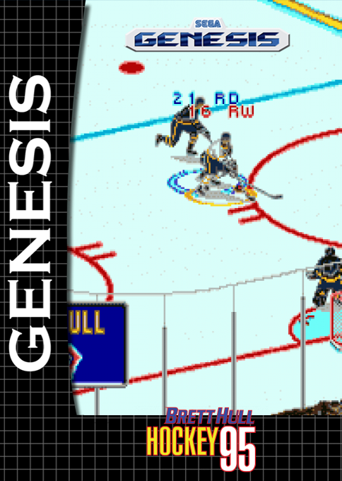 Brett Hull Hockey '95 — box-2D (SS)
