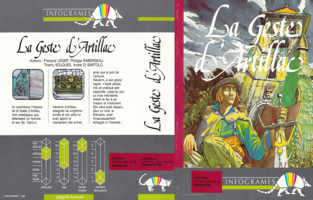 Geste d' Artillac, La — box-texture (FR)