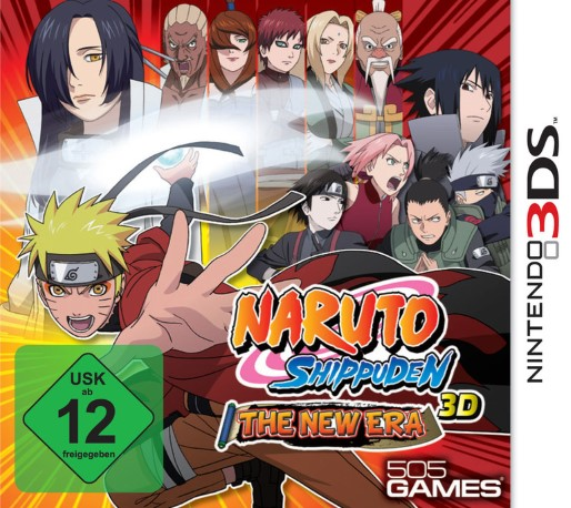 Naruto Shippuden 3D - The New Era — box-2D (DE)