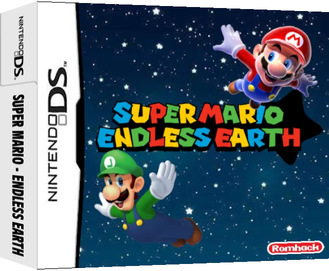 Super Mario - Endless Earth — box-3D (WOR)