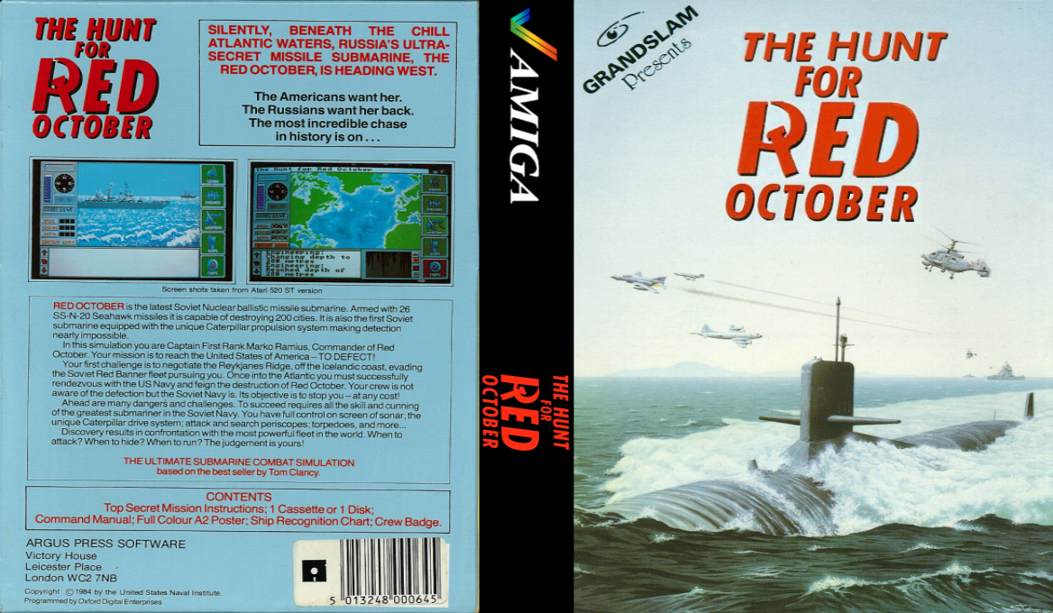 Hunt for Red October, The — box-texture (EU)