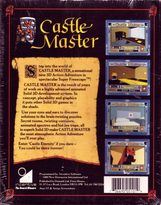 Castle Master — box-2D-back (EU)