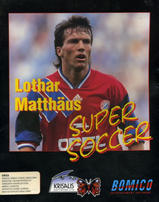 Lothar Matthaus Super Soccer — box-2D (DE)
