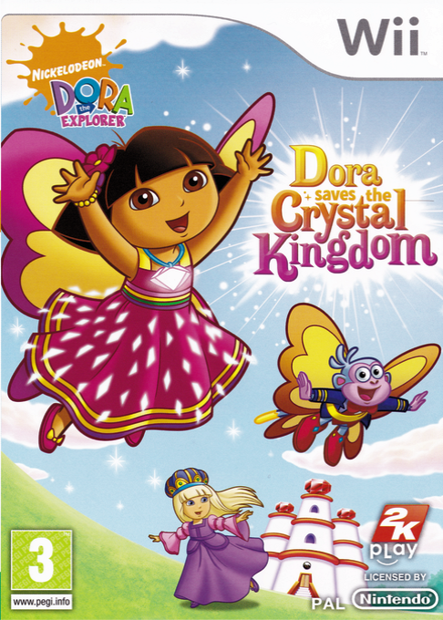 Nickelodeon Dora the Explorer - Dora Saves the Crystal Kingdom box art