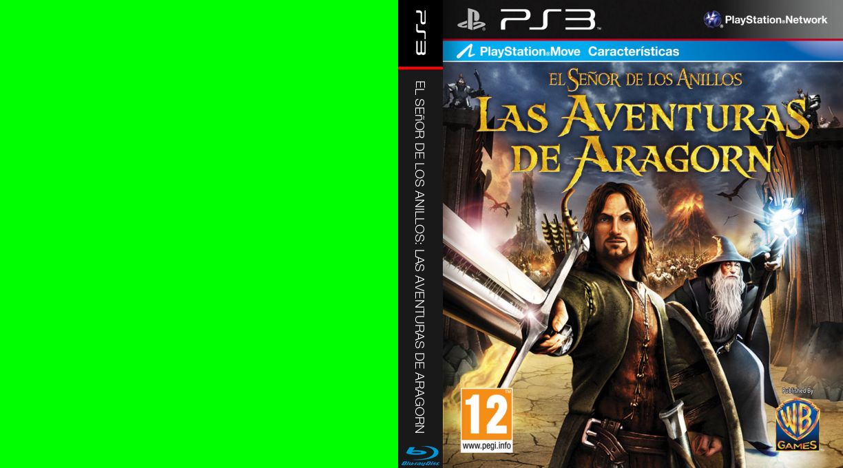 Lord of the Rings, The - Aragorn's Quest — box-texture (SP)