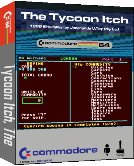 The Tycoon Itch — box-3D (CUS)