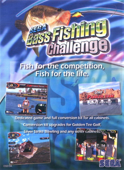 Sega Bass Fishing Challenge — box-2D (EU)