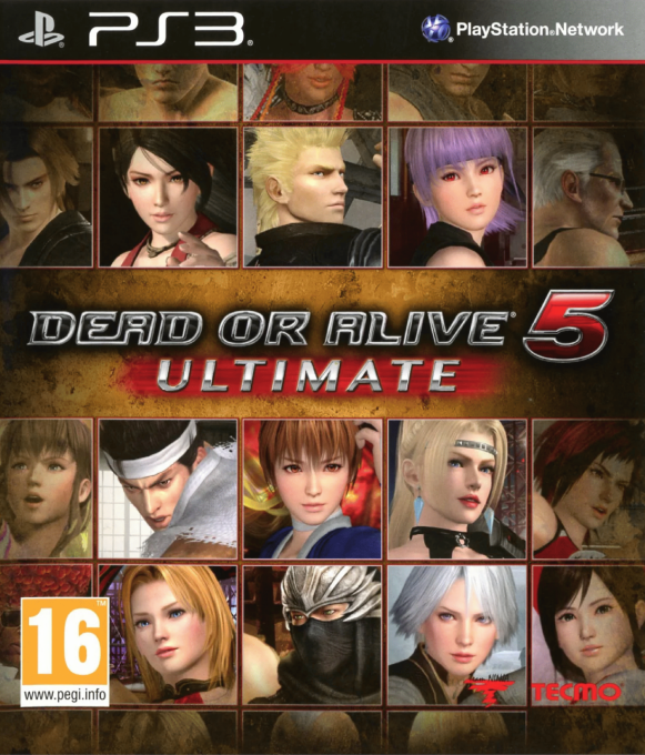 Dead or Alive 5 Ultimate — box-2D (FR)