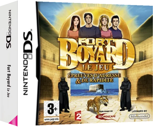 Fort Boyard - Le Jeu — box-3D (EU)