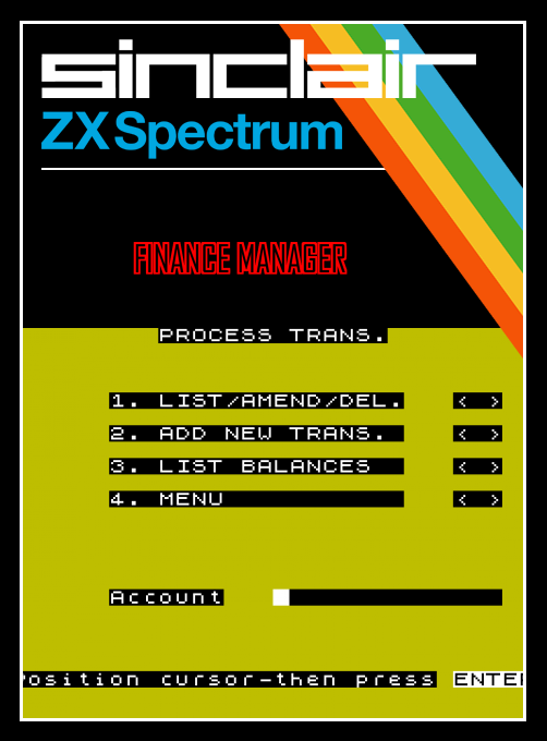 Finance Manager box art