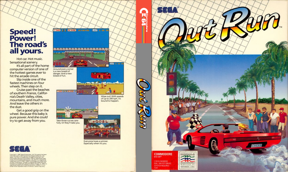 Out Run — box-texture (US)