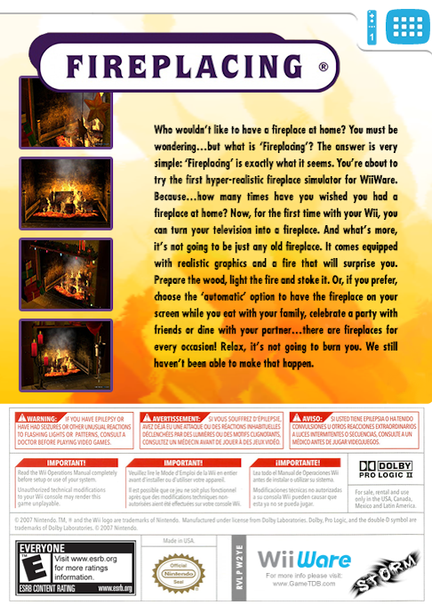 My Fireplace — box-2D-back (US)