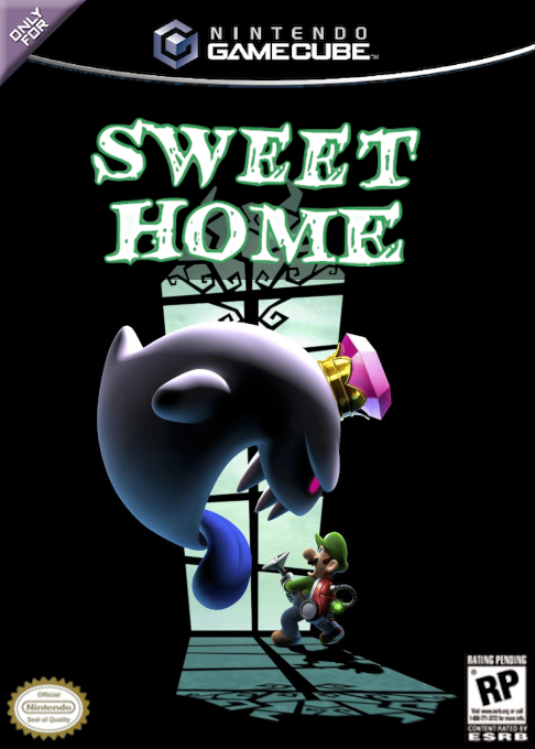 Luigi's Mansion - Sweet Home box art