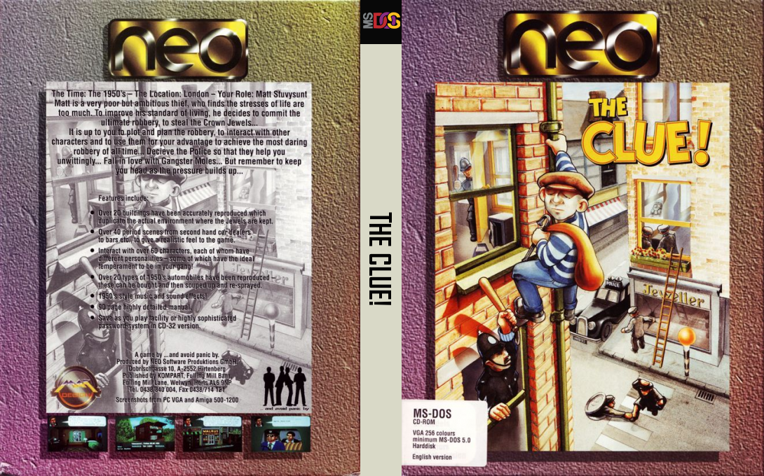 Clue!, The — box-texture (EU)