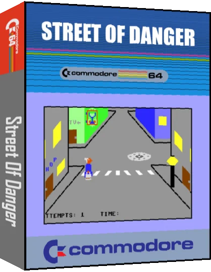Street of Danger — box-3D (CUS)