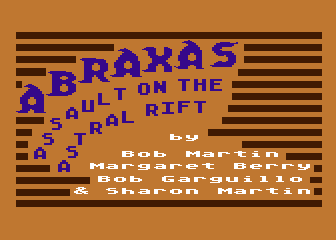 Abraxas Adventure #1 - Assault On The Astral Rift — sstitle (WOR)