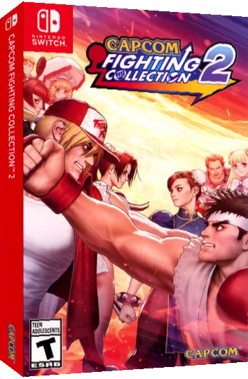 Capcom Fighting Collection 2 — box-3D (US)