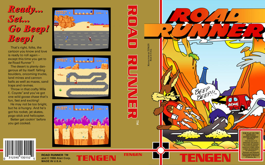 Road Runner — box-texture (US)