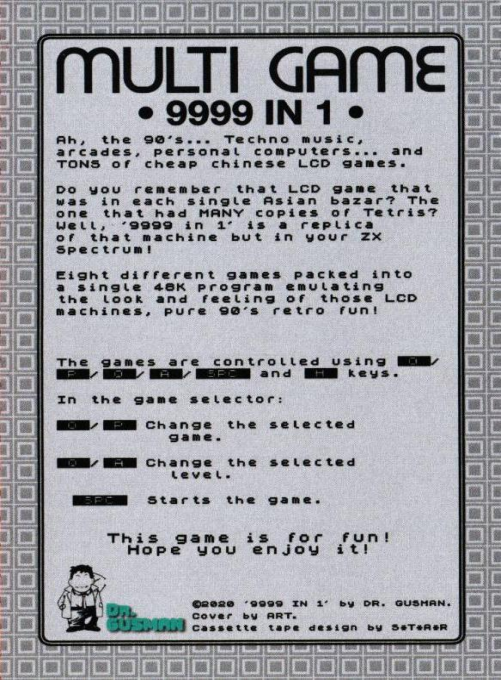 9999 IN 1 — box-2D-back (EU)