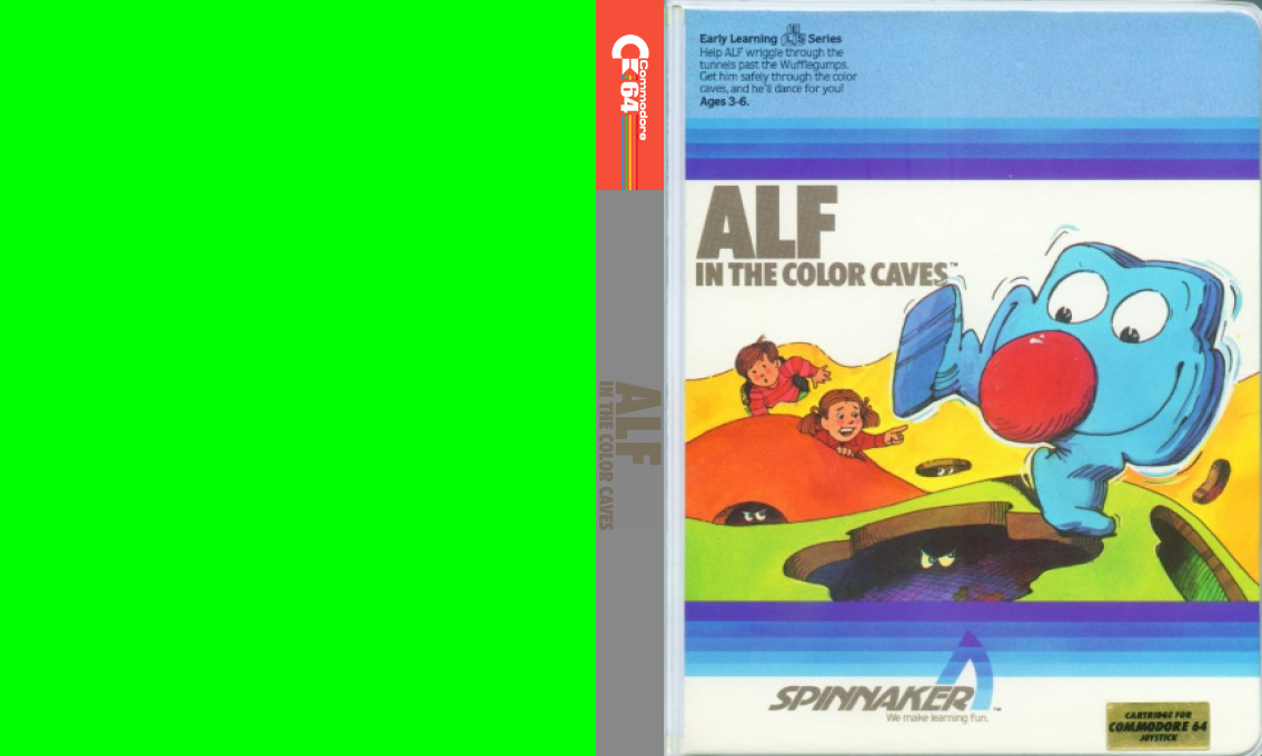 Alf in the Color Caves — box-texture (US)
