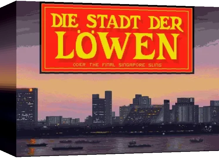 Stadt Der Loewen, Die — box-3D (WOR)