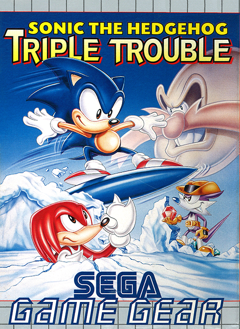Sonic The Hedgehog - Triple Trouble — box-2D (EU)