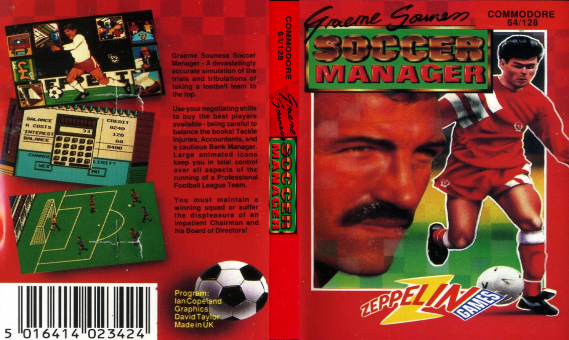 Graeme Souness Soccer Manager — box-texture (EU)