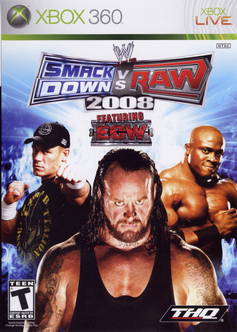WWE SmackDown vs. Raw 2008 box art