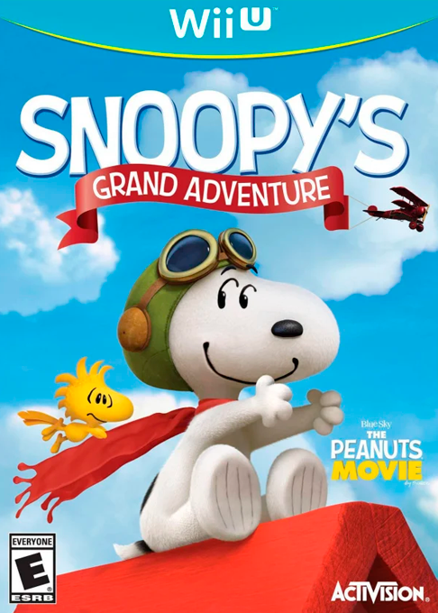 Peanuts Movie - Snoopy's Grand Adventure, The box art