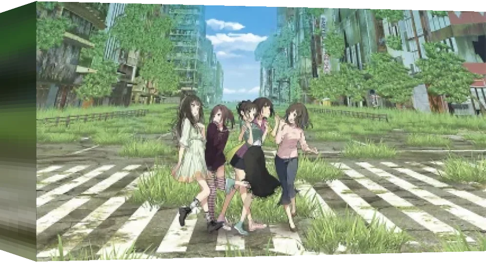 Jinrui No Minasama E — box-3D (WOR)