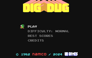 Dig Dug Revival — sstitle (WOR)