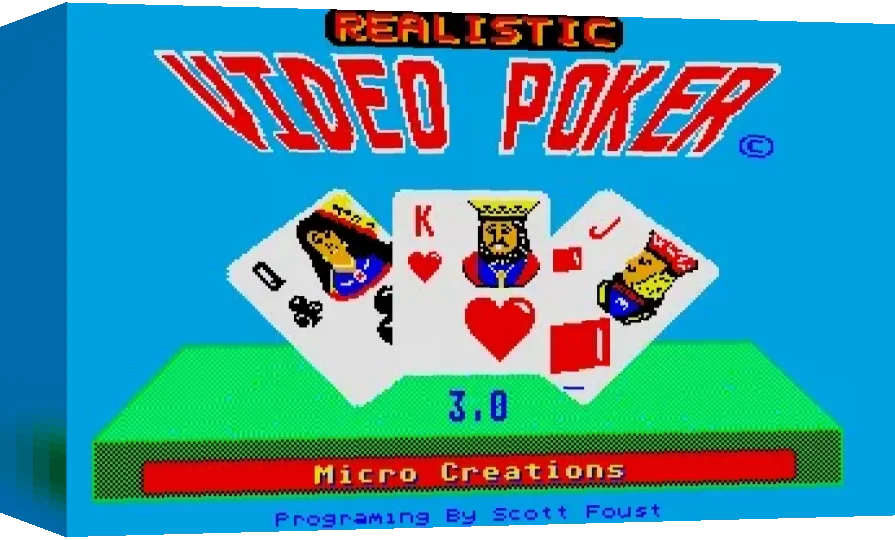 Realistic Video Poker — box-3D (WOR)