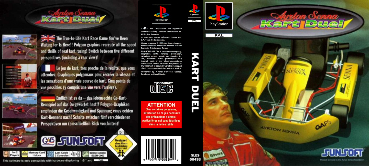 Ayrton Senna Kart Duel — box-texture (EU)
