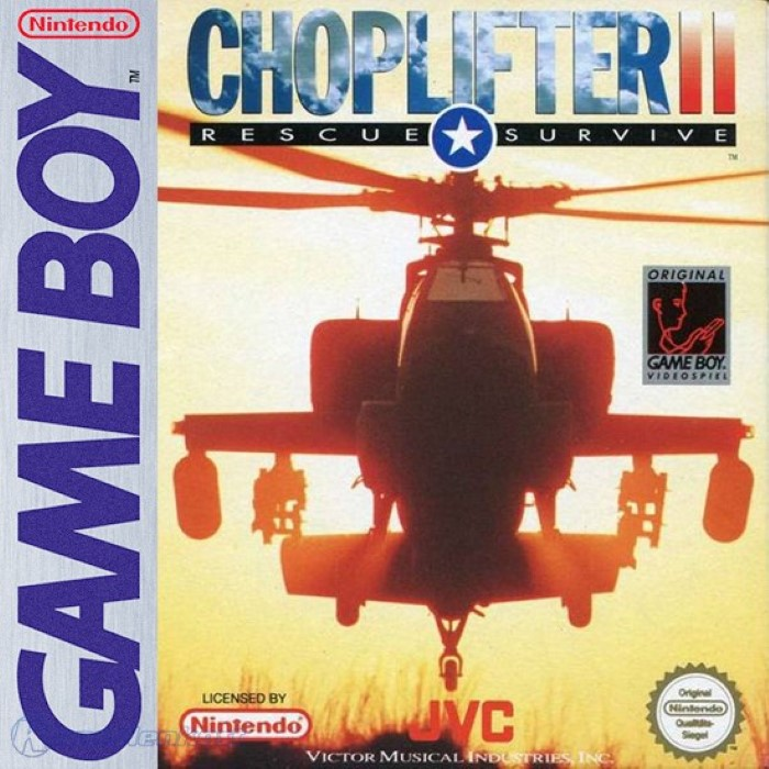 Choplifter II : Rescue & Survive — box-2D (DE)