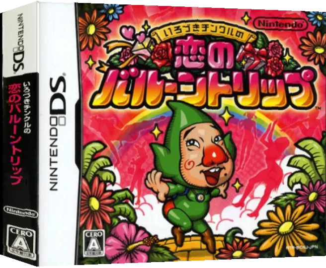 Irozuki Tingle no Koi no Balloon Trip — box-3D (JP)