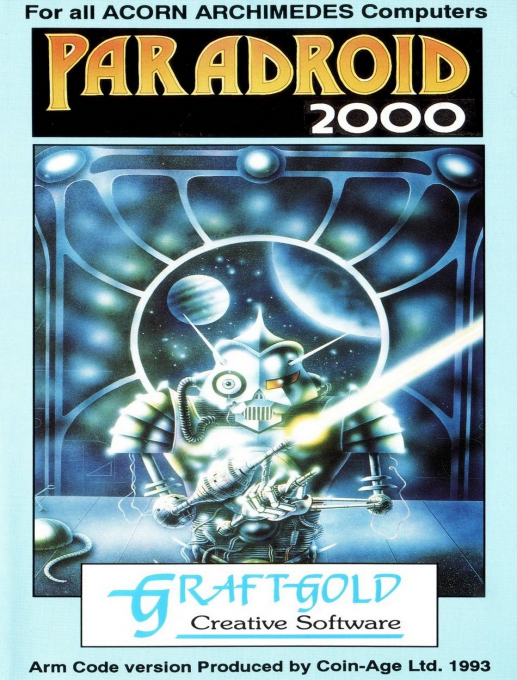Paradroid 2000 box art