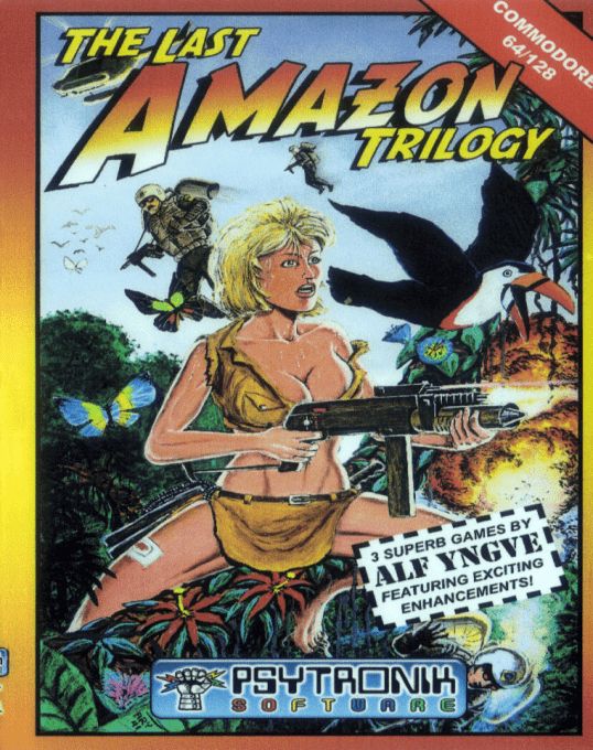 The Last Amazon Trilogy box art