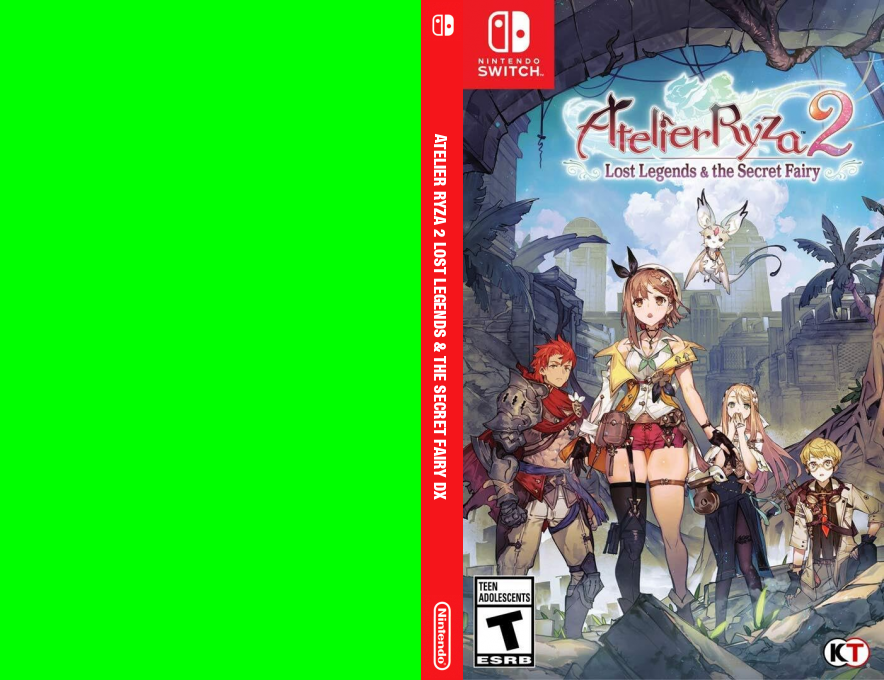 Atelier Ryza 2 : Lost Legends and the Secret Fairy DX — box-texture (US)
