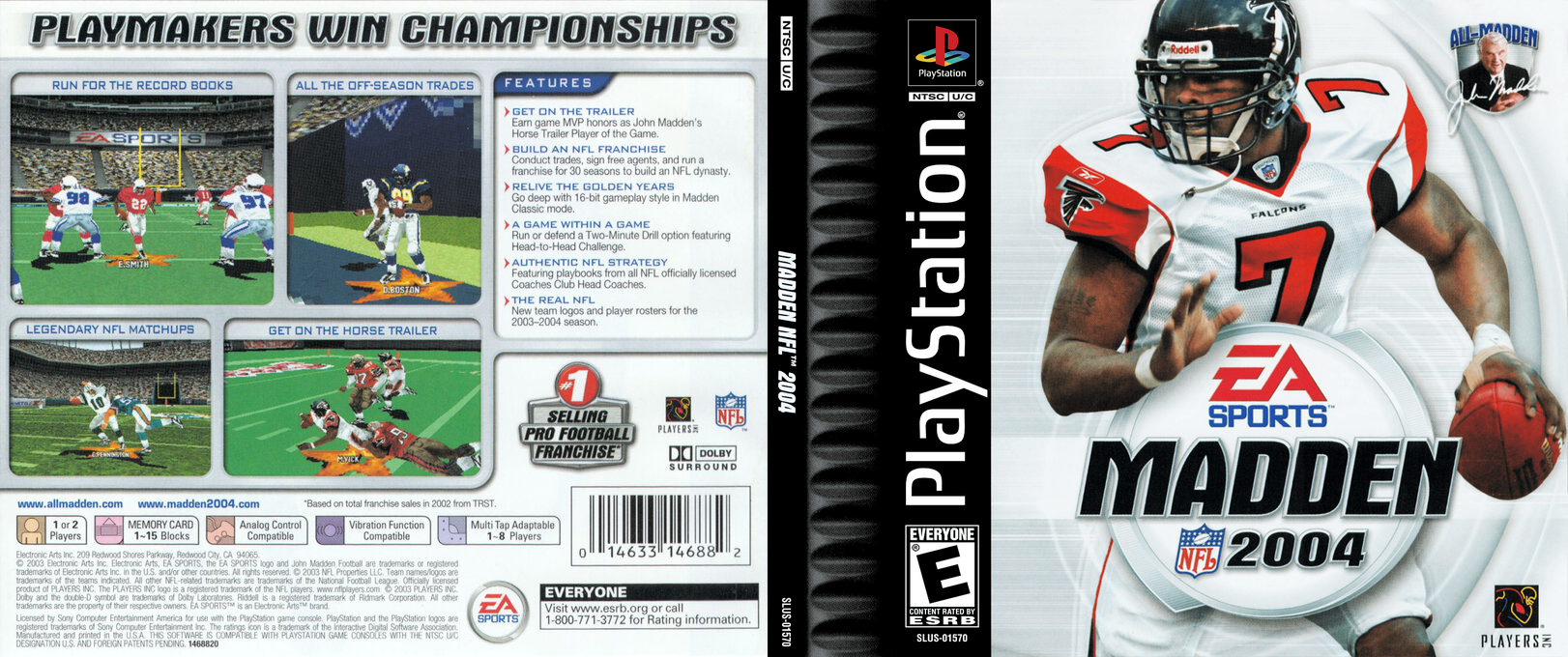 Madden NFL 2004 — box-texture (US)