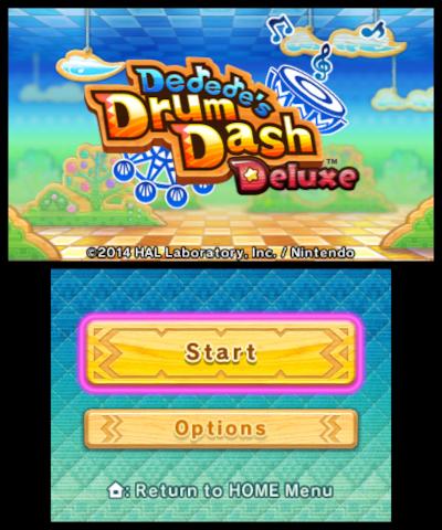 Dedede's Drum Dash Deluxe — sstitle (WOR)