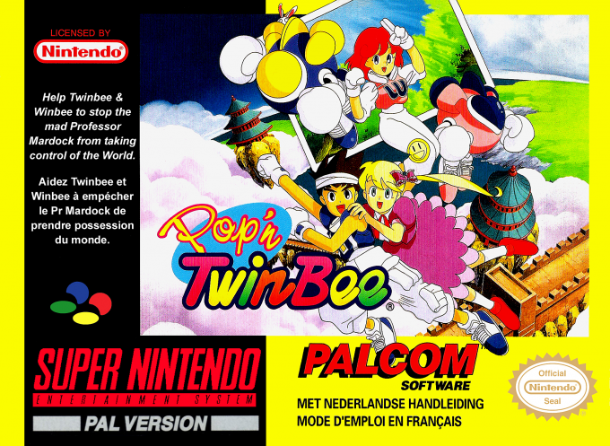 Pop'n Twinbee — box-2D (EU)