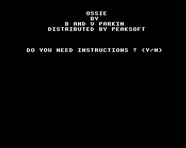 Ossie — sstitle (EU)