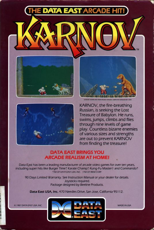 Karnov — box-2D-back (US)