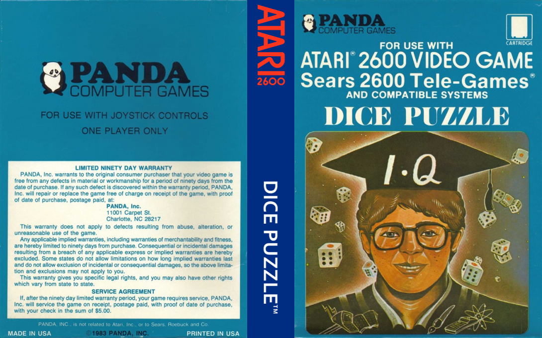 Dice Puzzle — box-texture (US)